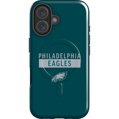NFL Philadelphia Eagles Green Performance Series iPhone 16 Plus Magsafe Impact Case