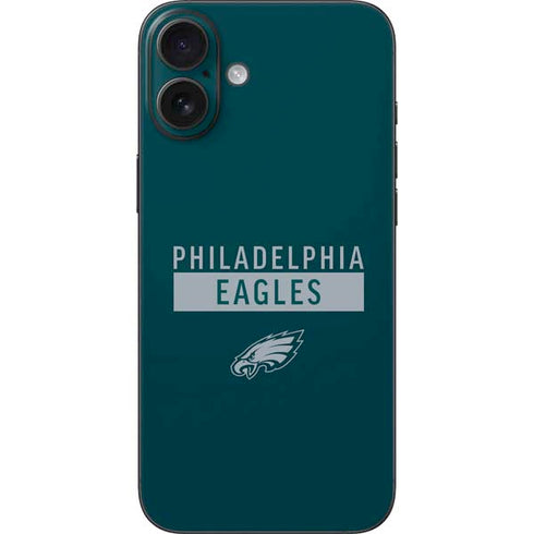 NFL Philadelphia Eagles Green Performance Series iPhone 16 Plus Skin