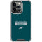 NFL Philadelphia Eagles Green Performance Series iPhone 16 Pro Clear Case