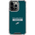 NFL Philadelphia Eagles Green Performance Series iPhone 16 Pro Clear Case
