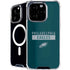 NFL Philadelphia Eagles Green Performance Series iPhone 16 Pro MagSafe Case