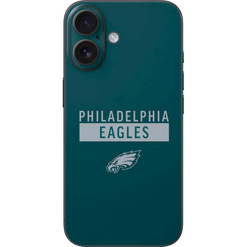 NFL Philadelphia Eagles Green Performance Series iPhone 16 Skin