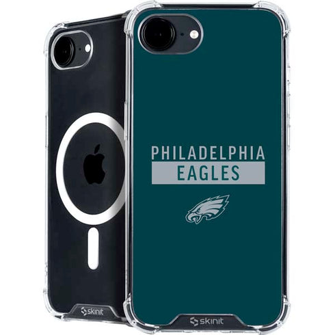 NFL Philadelphia Eagles Green Performance Series iPhone 16e MagSafe Case