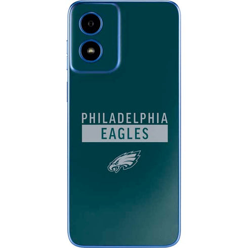NFL Philadelphia Eagles Green Performance Series Moto G Play 4G (2024) Skin