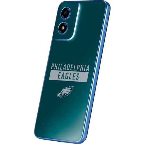 NFL Philadelphia Eagles Green Performance Series Moto G Play 4G (2024) Skin