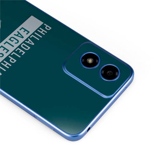 NFL Philadelphia Eagles Green Performance Series Moto G Play 4G (2024) Skin