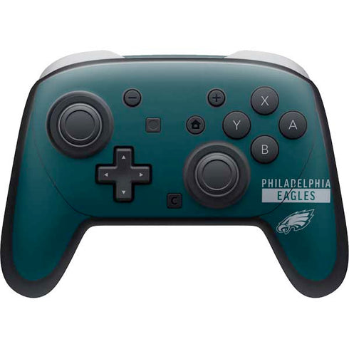 NFL Philadelphia Eagles Green Performance Series Nintendo Skins