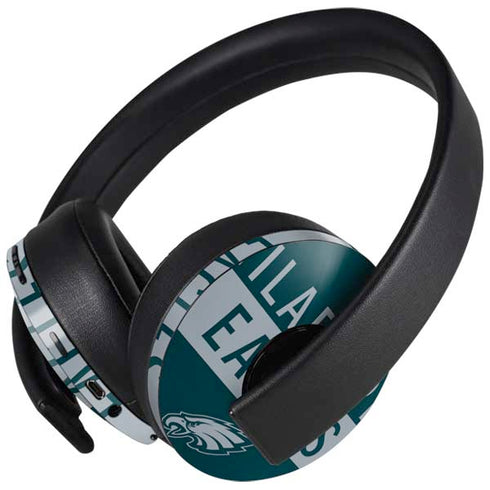 NFL Philadelphia Eagles Green Performance Series PlayStation 4 Gold Wireless Headset Skin
