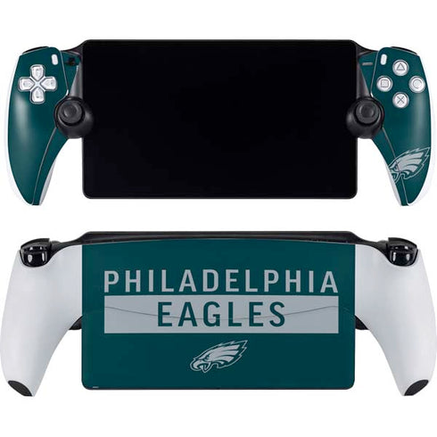 NFL Philadelphia Eagles Green Performance Series PlayStation Portal Remote Player Skin