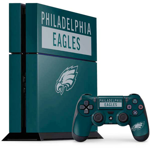 NFL Philadelphia Eagles Green Performance Series PlayStation PS4 Skins