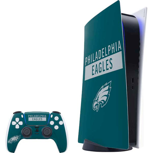 NFL Philadelphia Eagles Green Performance Series PlayStation PS5 Skins