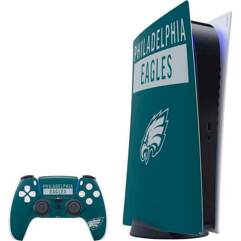 NFL Philadelphia Eagles Green Performance Series PlayStation PS5 Skins