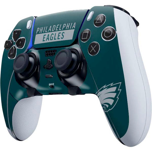 NFL Philadelphia Eagles Green Performance Series PS5 DualSense Edge Pro Controller Skin