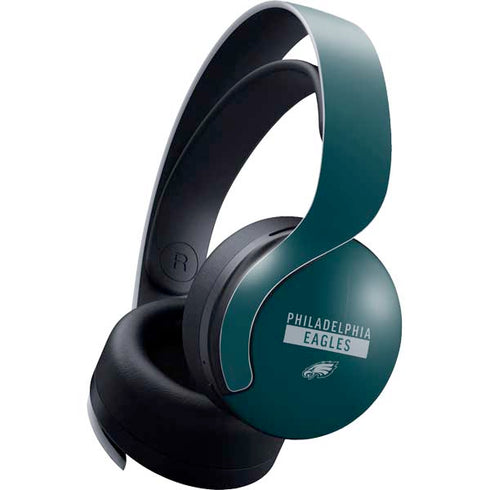 NFL Philadelphia Eagles Green Performance Series PULSE 3D Wireless Headset for PS5 Skin