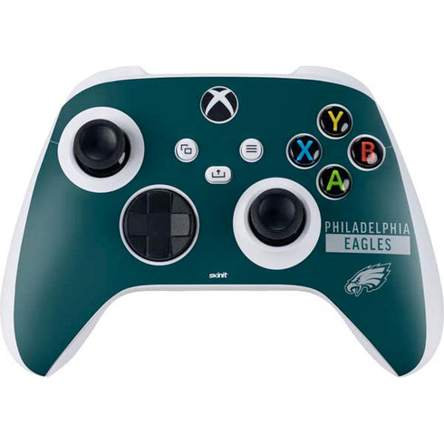 NFL Philadelphia Eagles Green Performance Series Xbox Series S Skins