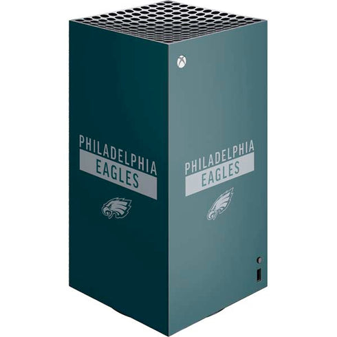 NFL Philadelphia Eagles Green Performance Series XBox Series X Digital Edition Console Skin