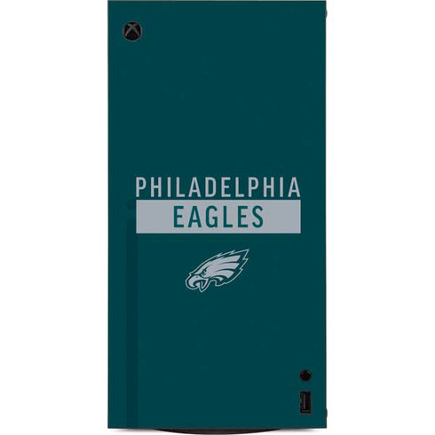 NFL Philadelphia Eagles Green Performance Series XBox Series X Digital Edition Console Skin
