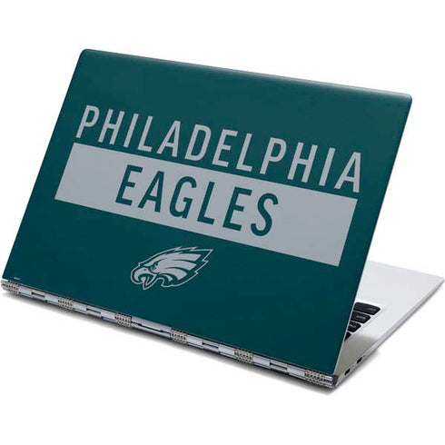 NFL Philadelphia Eagles Green Performance Series Yoga 910 2-in-1 14in Touch-Screen Skin