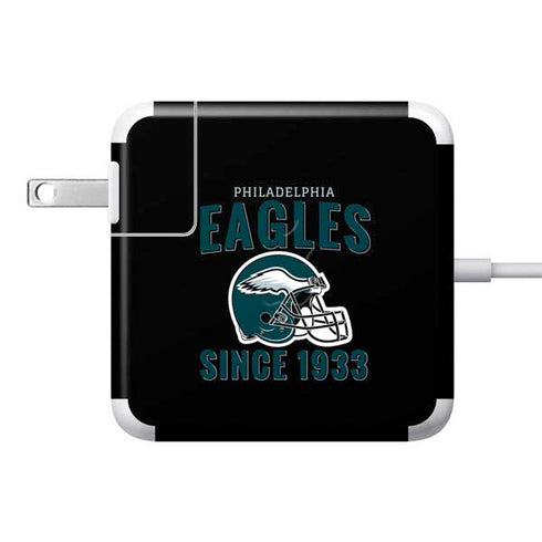 NFL Philadelphia Eagles Helmet 85W Power Adapter (15 and 17 inch MacBook Pro Charger) Skin
