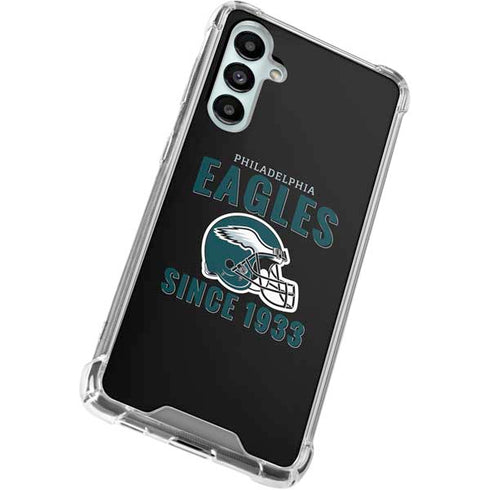NFL Philadelphia Eagles Helmet Galaxy A16 5G Clear Case