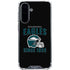 NFL Philadelphia Eagles Helmet Galaxy A36 5G Clear Case
