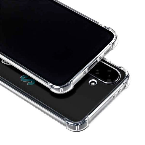 NFL Philadelphia Eagles Helmet Galaxy A36 5G Clear Case