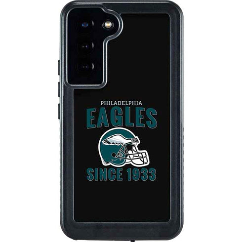 NFL Philadelphia Eagles Helmet Galaxy S24 Plus Waterproof Case