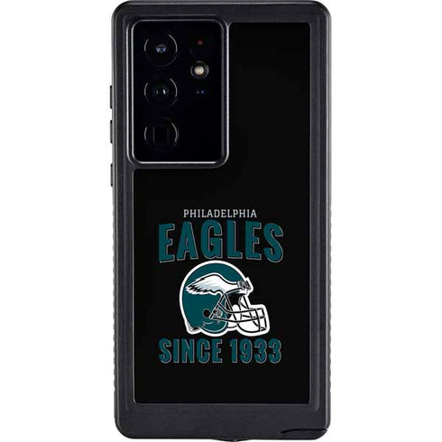 NFL Philadelphia Eagles Helmet Galaxy S24 Ultra Waterproof Case