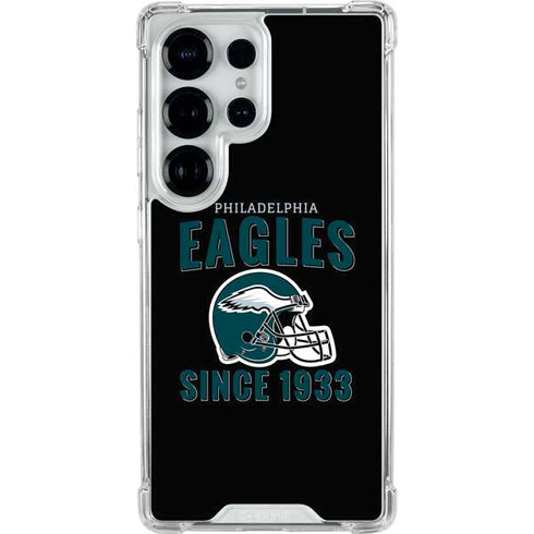 NFL Philadelphia Eagles Helmet Galaxy S25 Ultra Clear Case