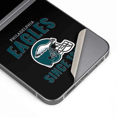 NFL Philadelphia Eagles Helmet Galaxy Z Flip6 Skin