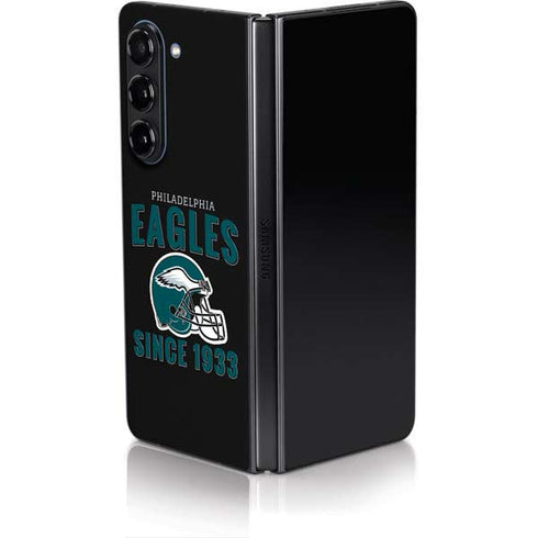 NFL Philadelphia Eagles Helmet Galaxy Z Fold5 5G Skin