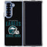 NFL Philadelphia Eagles Helmet Galaxy Z Fold6 Clear Case