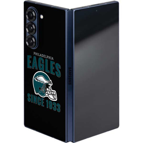 NFL Philadelphia Eagles Helmet Galaxy Z Fold6 Skin