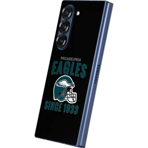 NFL Philadelphia Eagles Helmet Galaxy Z Fold6 Skin