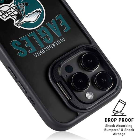 NFL Philadelphia Eagles Helmet iPhone 13 Pro Kickstand Case