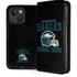 NFL Philadelphia Eagles Helmet iPhone 15 Folio Case