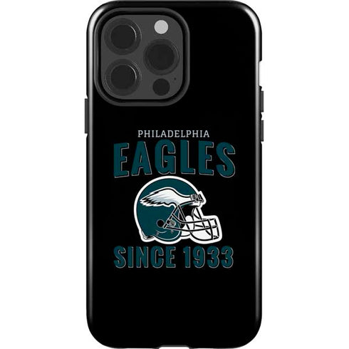 NFL Philadelphia Eagles Helmet iPhone 15 Pro Impact Case