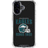 NFL Philadelphia Eagles Helmet iPhone 16 Plus Clear Case
