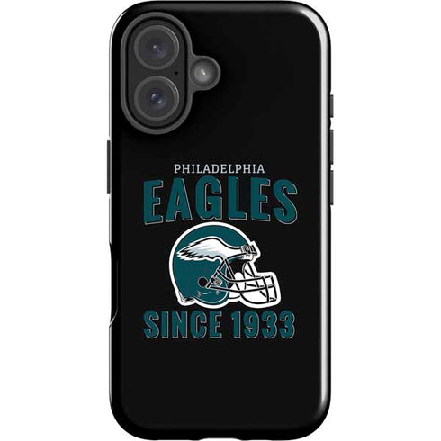 NFL Philadelphia Eagles Helmet iPhone 16 Plus Impact Case
