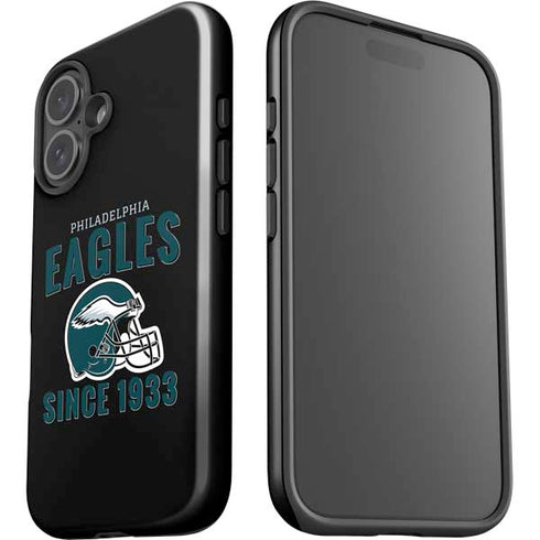 NFL Philadelphia Eagles Helmet iPhone 16 Plus Impact Case