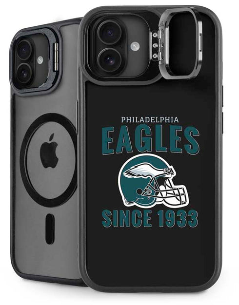 NFL Philadelphia Eagles Helmet iPhone 16 Plus Kickstand Case