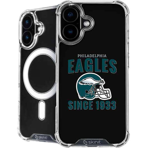NFL Philadelphia Eagles Helmet iPhone 16 Plus MagSafe Case