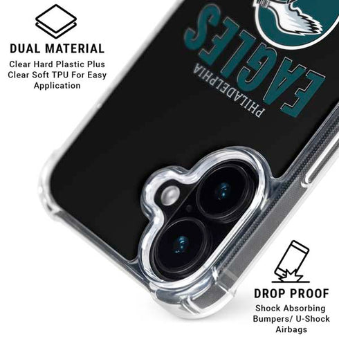 NFL Philadelphia Eagles Helmet iPhone 16 Plus MagSafe Case