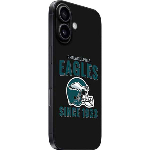 NFL Philadelphia Eagles Helmet iPhone 16 Plus Skin