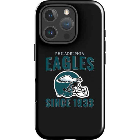 NFL Philadelphia Eagles Helmet iPhone 16 Pro Max Impact Case