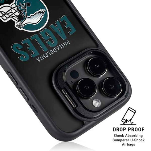 NFL Philadelphia Eagles Helmet iPhone 16 Pro Max Kickstand Case