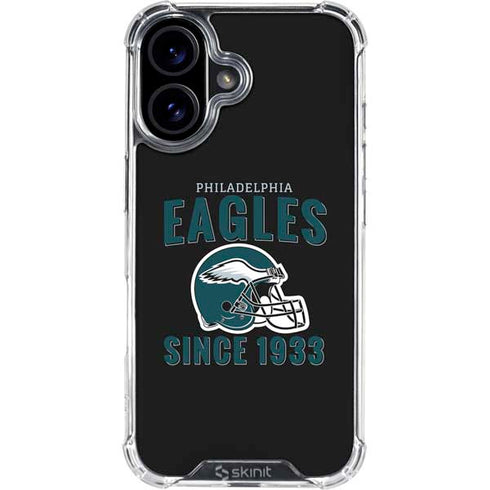 NFL Philadelphia Eagles Helmet iPhone 17 Clear Case