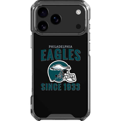 NFL Philadelphia Eagles Helmet iPhone 18 Pro Max Clear Case