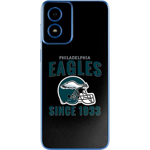 NFL Philadelphia Eagles Helmet Moto G Play 4G (2024) Skin