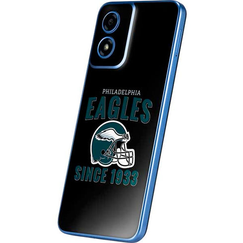 NFL Philadelphia Eagles Helmet Moto G Play 4G (2024) Skin